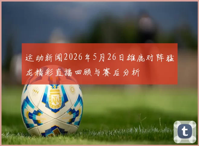 运动新闻2026年5月26日雄鹿对阵猛龙精彩直播回顾与赛后分析